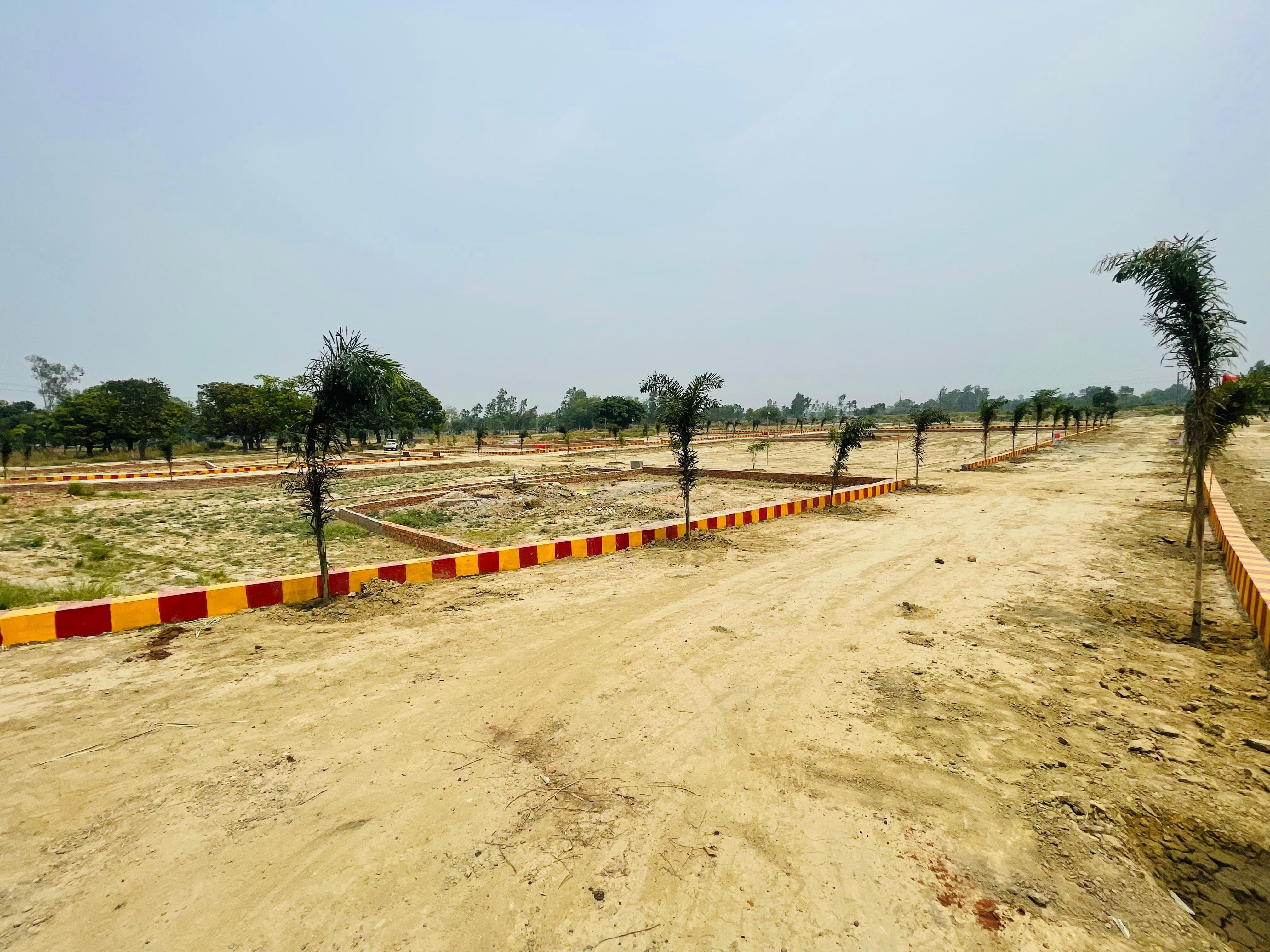 Plot on Outer Ring Road Lucknow : New Town